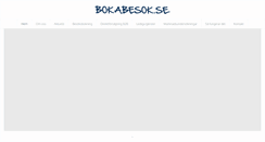 Desktop Screenshot of bokabesok.se